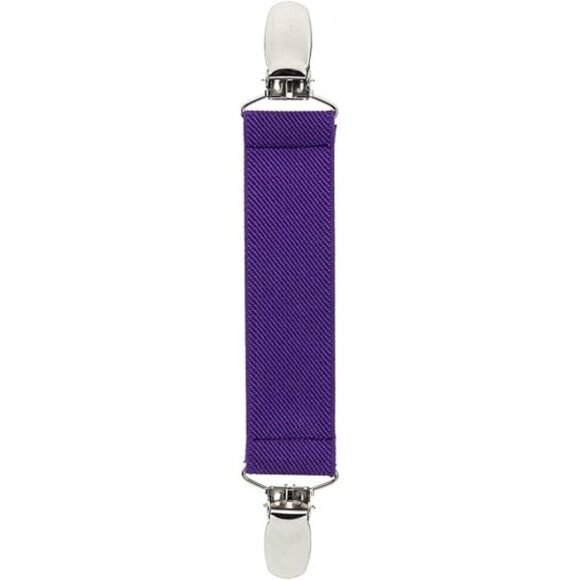 Hold'Em Elastic Scarf and Hat Clips Attacher Extra Heavy Clips  - Purple - Picture 1 of 7